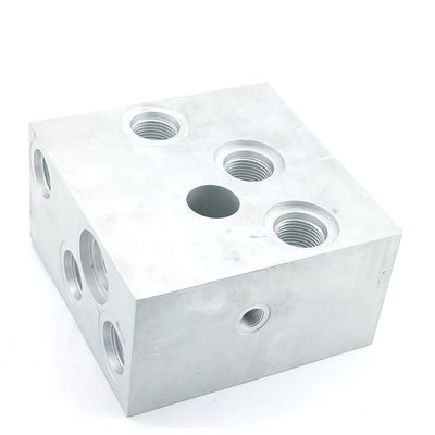 OEM Precision Hydraulic Valve Block with CNC Machining Technic and RoHS Certification
