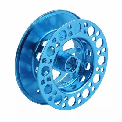 Highly Durable CNC Lathing Aluminum Anodized Part for RoHs Compliant Manufacturing