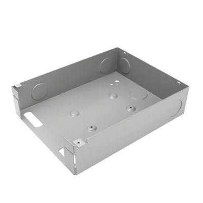 OEM Sheet Metal Box Parts Machined by Metal Stamping SPCC CNC Stamping Machining Method