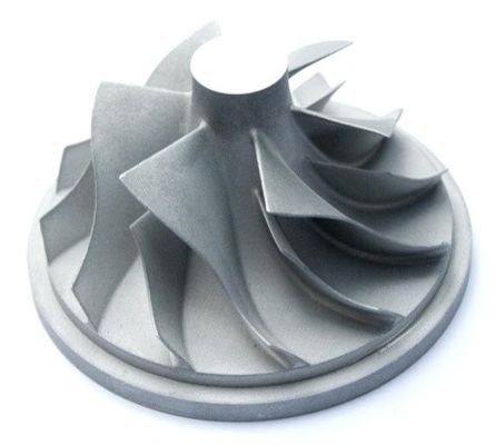 Deburring Aluminum Die Casing Parts for Centrifugal Impeller STP/Step/Igs/Dwg/Pdf Format