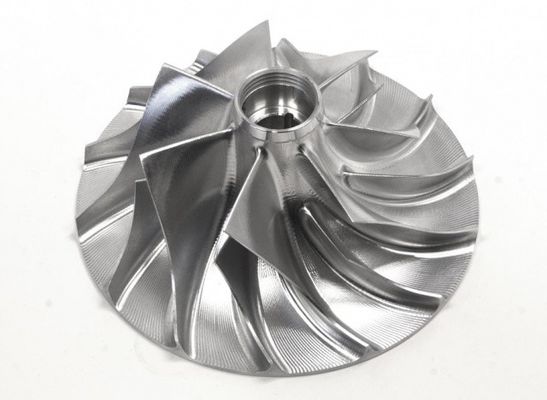 Deburring Aluminum Die Casing Parts for Centrifugal Impeller STP/Step/Igs/Dwg/Pdf Format