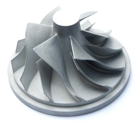 Deburring Aluminum Die Casing Parts for Centrifugal Impeller STP/Step/Igs/Dwg/Pdf Format